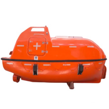 totally enclosed life boat marine freefall lifeboat solas life boat FRP 30 persons lifeboat